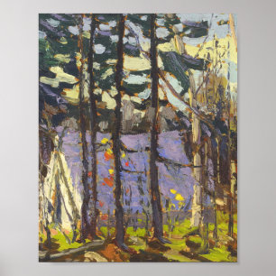 Affiche Canadian Landscape - Artist's Camp By Tom Thomson