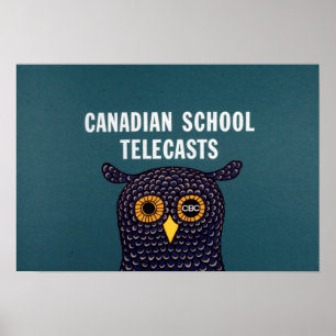 Affiche Canadian School Telecasts (années 1984)