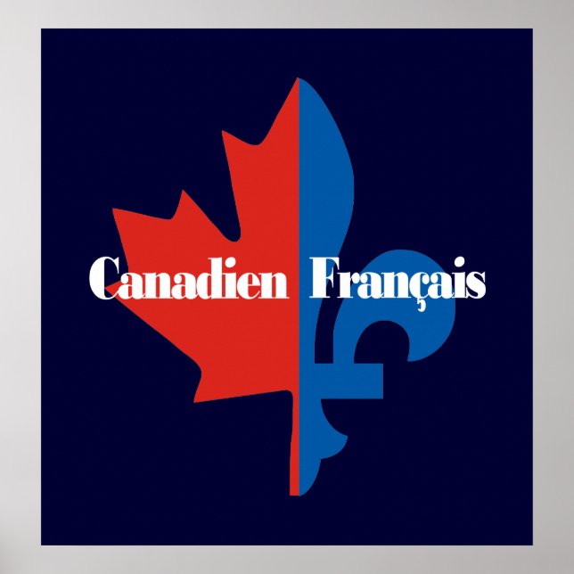 Affiche Canadien Francais (Devant)