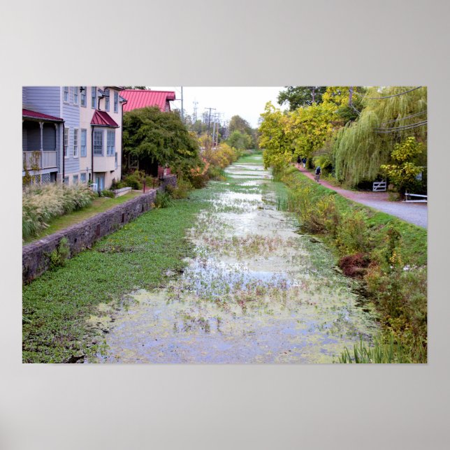 Affiche Canal à New Hope Pennsylvania (Devant)
