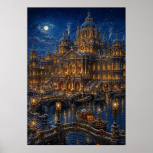 Affiche Canal de la fête de Noël I - Palais du canal