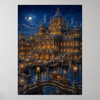 Affiche Canal de la fête de Noël I - Palais du canal