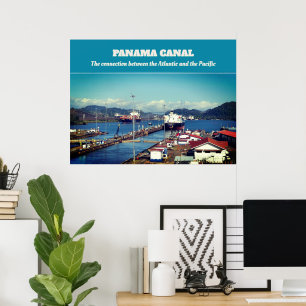 Affiche Canal de Panama