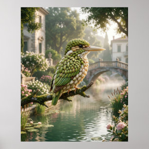 Affiche Canal Pistachio Kingfisher