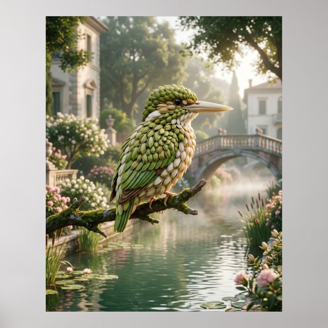 Affiche Canal Pistachio Kingfisher (Devant)