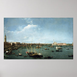 Affiche Canaletto (canal Giovanni Antonio) Bacino di San