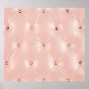 Affiche Canapé de luxe : Vieille Texture Rose
