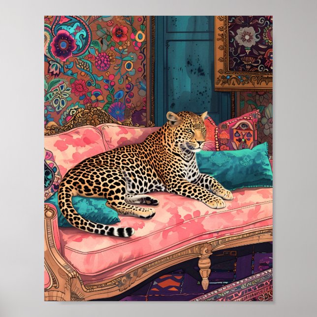 Affiche Canapé-lit 🐆 (Devant)