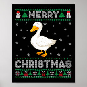 Affiche Canard Animal Hommes Femmes Enfants Vilain Chandai
