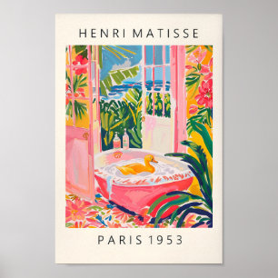 Affiche Canard Dans La Baignoire Drôle Poster, Bain Wall A