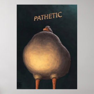 Affiche Canard Jugementaire Pathétiquecc