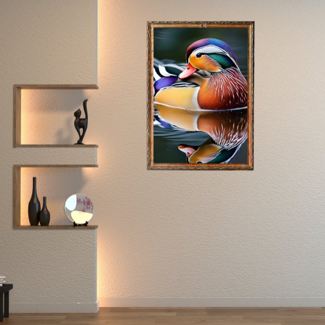Affiche Canard mandarin (Créateur téléchargé)