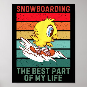 Affiche Canard vintage La meilleure partie de ma vie