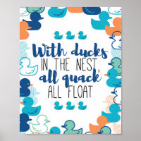 Canards amusants et canons flottants en quack Conc