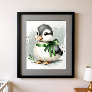 Affiche Canards des animaux de la ferme de la nurserie Tou