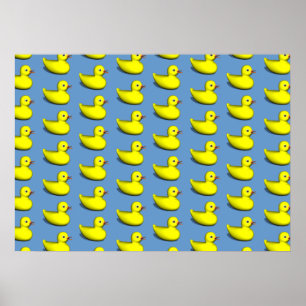Affiche Canards en caoutchouc