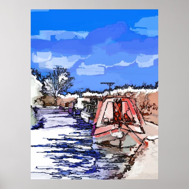 AFFICHE CANAUX (Devant)