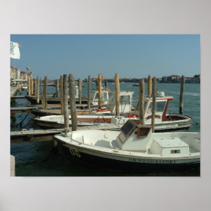 Affiche Canaux Italie de Venise