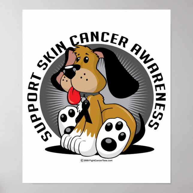 Affiche Cancer de la peau chien (Devant)