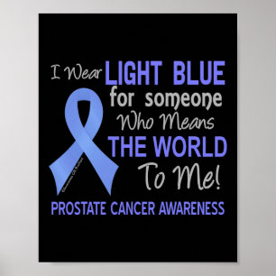 Affiche Cancer De La Prostate Pour Quelqu'Un Qui Signifie