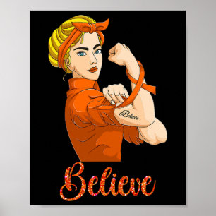 Affiche Cancer du sang des femmes fortes
