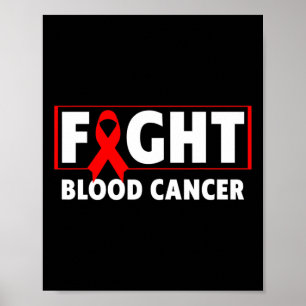 Affiche Cancer du sang - Lutter contre le cancer du sang S