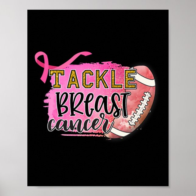 Affiche Cancer du sein Déjà-attaquant le cancer du sein Fo (Devant)