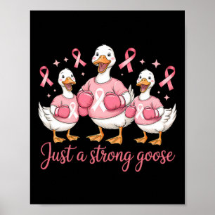 Affiche Cancer Du Sein Drôle Ribbon Rose Juste Une Chose F