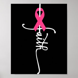 Affiche Cancer du sein Foi Cancer du sein Sensibilisation