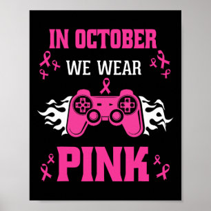 Affiche Cancer du sein Jeu Enfants Garçons Jeunes