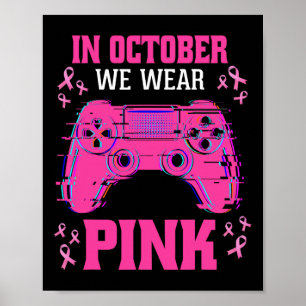 Affiche Cancer du sein Jeu Enfants Garçons Jeunes 1