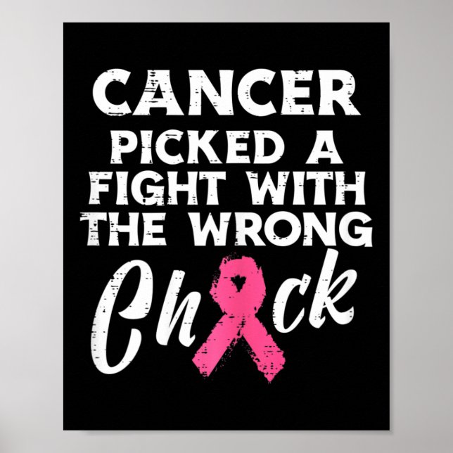 Affiche Cancer Du Sein : Lutter Contre La Mauvaise Sensibi (Devant)