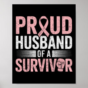 Affiche Cancer du sein Soutien du ruban rose Cancer du sei