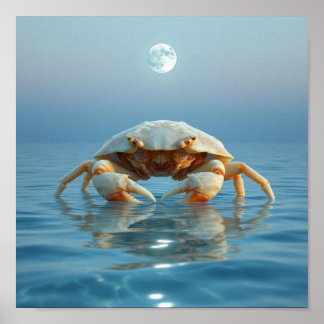 Affiche Cancer du zodiaque