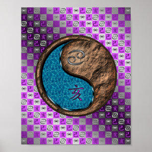 Affiche Cancer & Earth Boar
