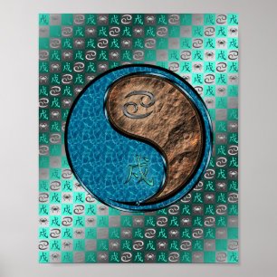 Affiche Cancer & Earth Dog