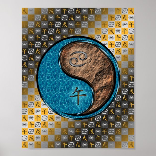 Affiche Cancer & Earth Horse (Devant)