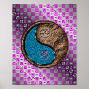 Affiche Cancer & Earth Roster