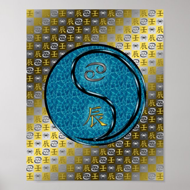 Affiche Cancer et dragon d'eau (Devant)