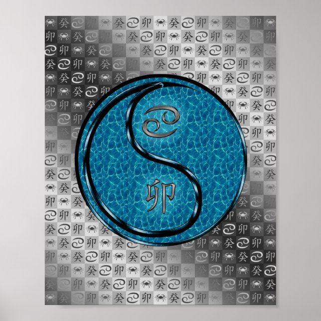 Affiche Cancer et lapin d'eau (Devant)