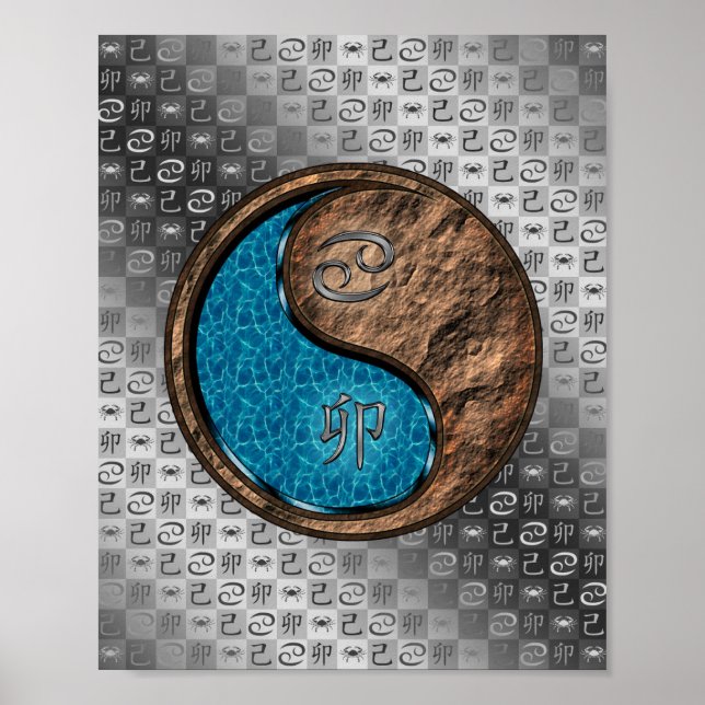 Affiche Cancer et lapin terrestre (Devant)