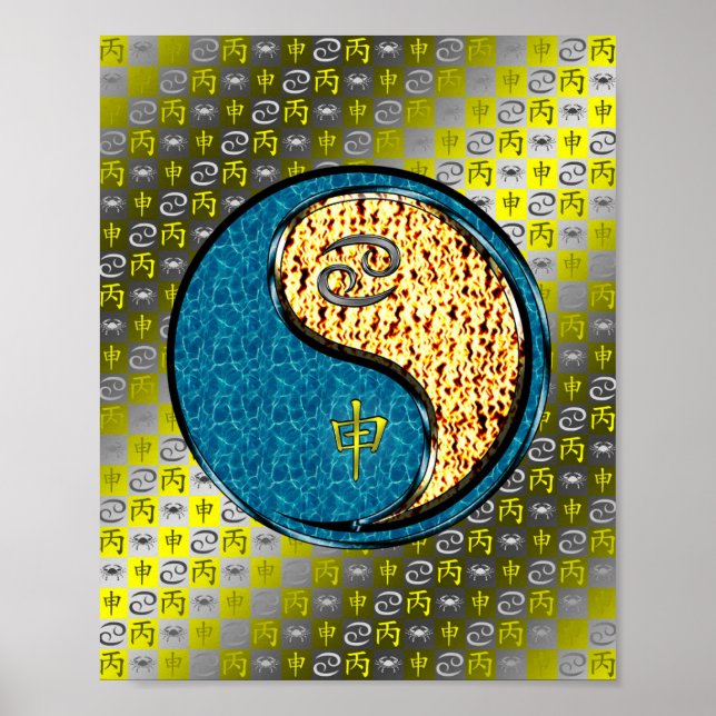 Affiche Cancer et singe du feu (Devant)