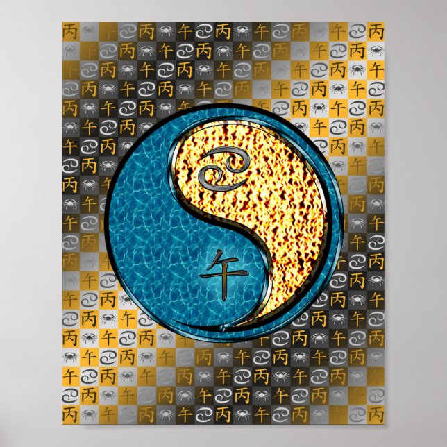 Affiche Cancer & Fire Horse (Devant)