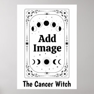 Affiche Cancer Magique Tarot Zodiaque Astrologie Personnal