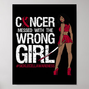 Affiche Cancer Mis Au Courant Avec La Mauvaise Cellule Fau