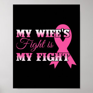 Affiche Cancer Survivant Soutien Cancer du sein Sensibilis