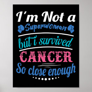 Affiche Cancer Thyroïde Cancer Survivant
