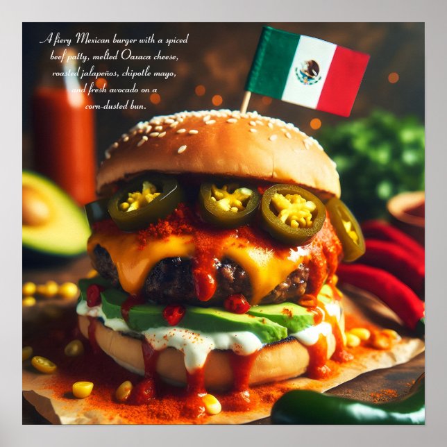 Affiche Cancun Chipotle Crave (Devant)