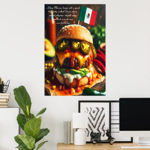 Affiche Cancun Chipotle Crave 24x36