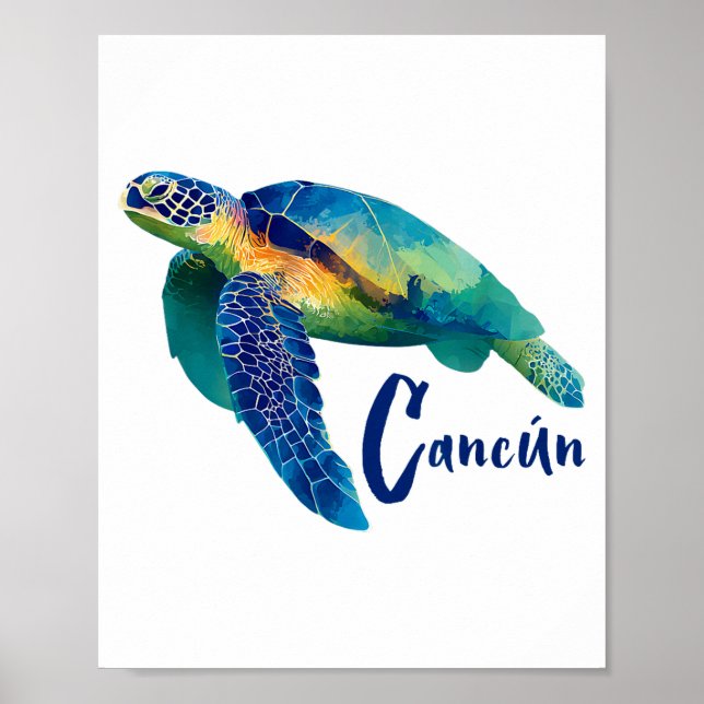 Affiche Cancún mexique vacances_cancun  (Devant)